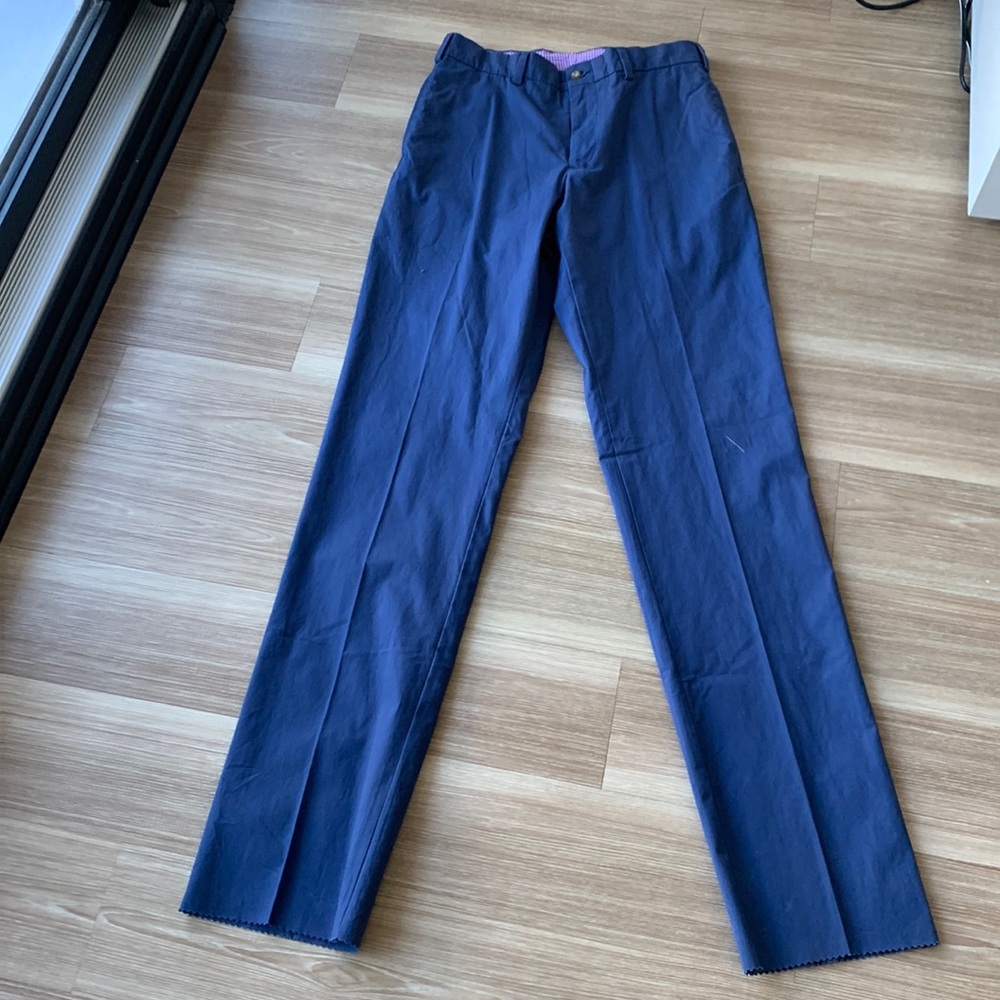 Frank’s made in USA standard fit plain front for tall men size 32 khaki